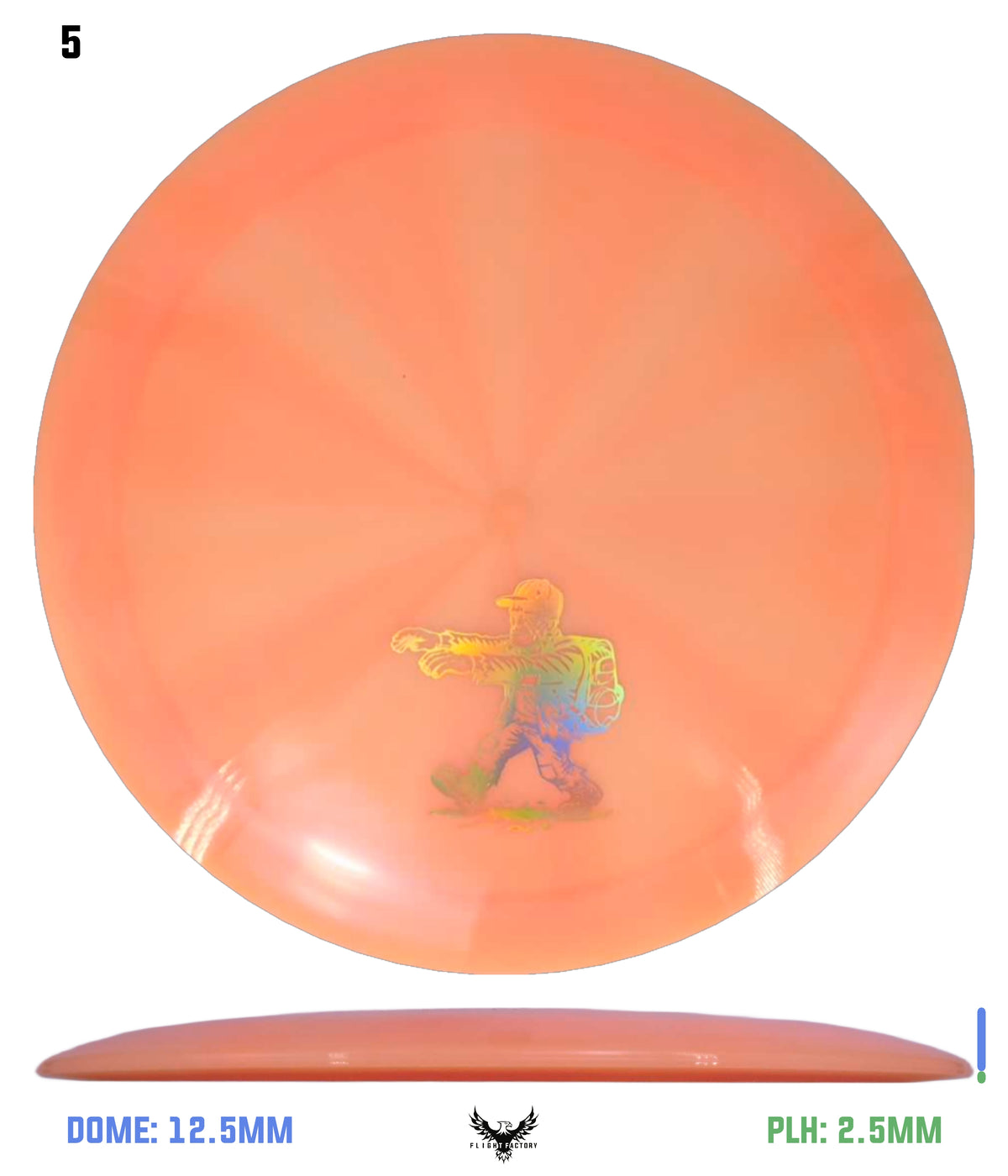 Dynamic Discs Lucid-X Burst Moonshine Captain - Monster