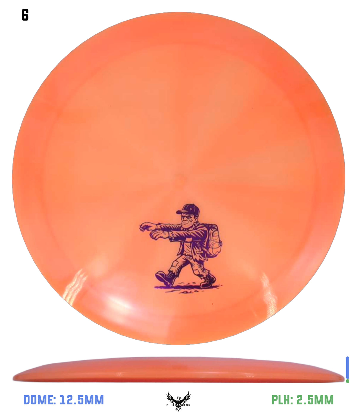 Dynamic Discs Lucid-X Burst Moonshine Captain - Monster