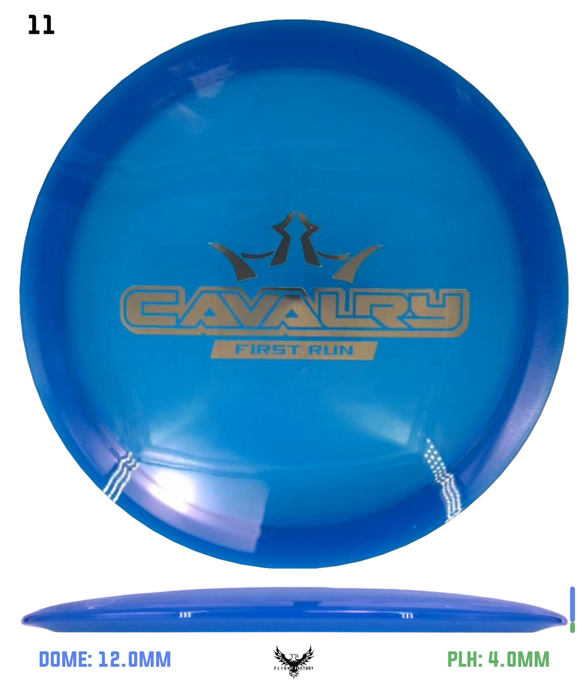 Dynamic Discs Lucid Cavalry - First Run