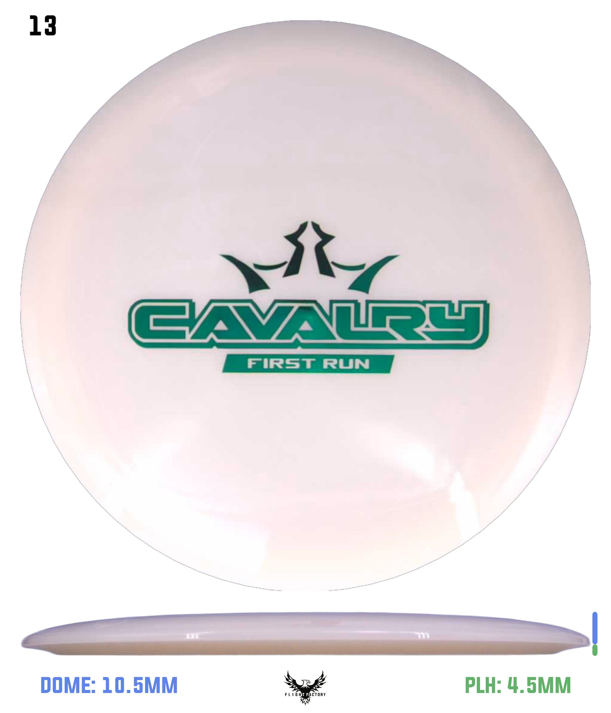 Dynamic Discs Lucid Cavalry - First Run