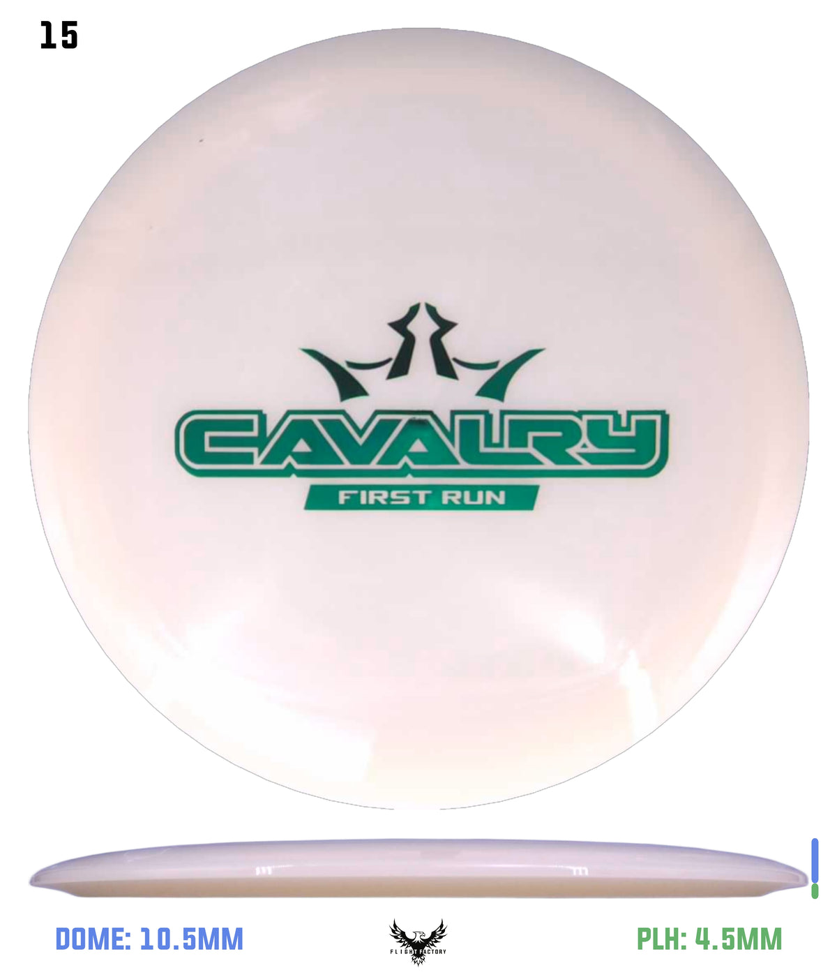 Dynamic Discs Lucid Cavalry - First Run