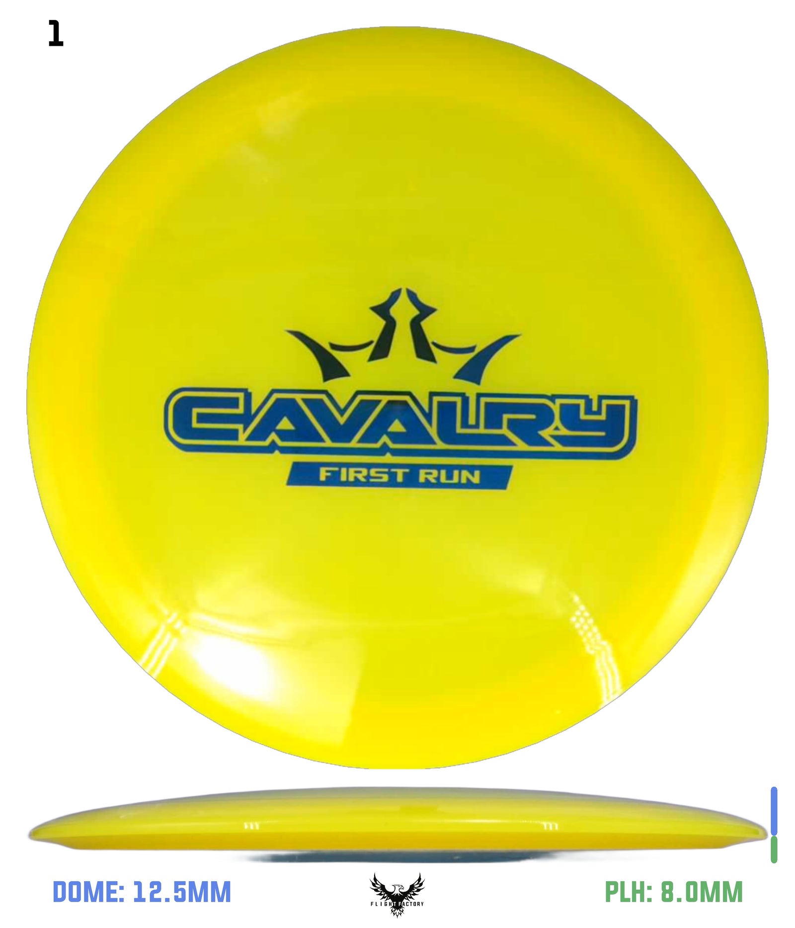 Dynamic Discs Lucid Cavalry - First Run
