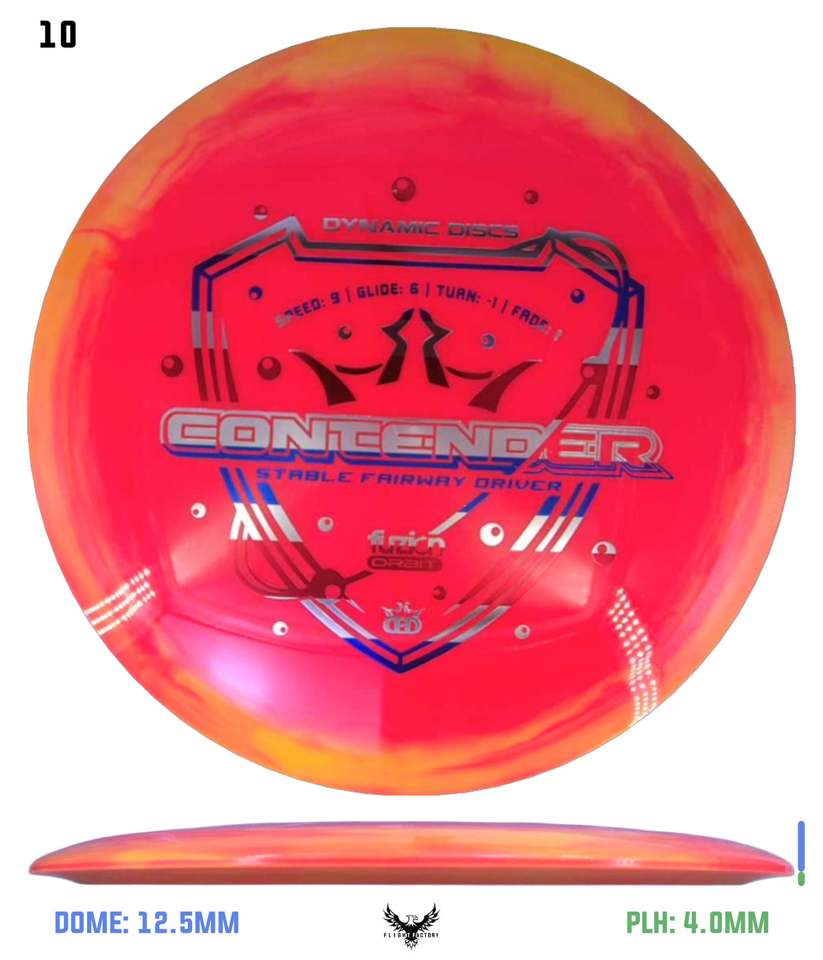 Dynamic Discs Fuzion Orbit Contender