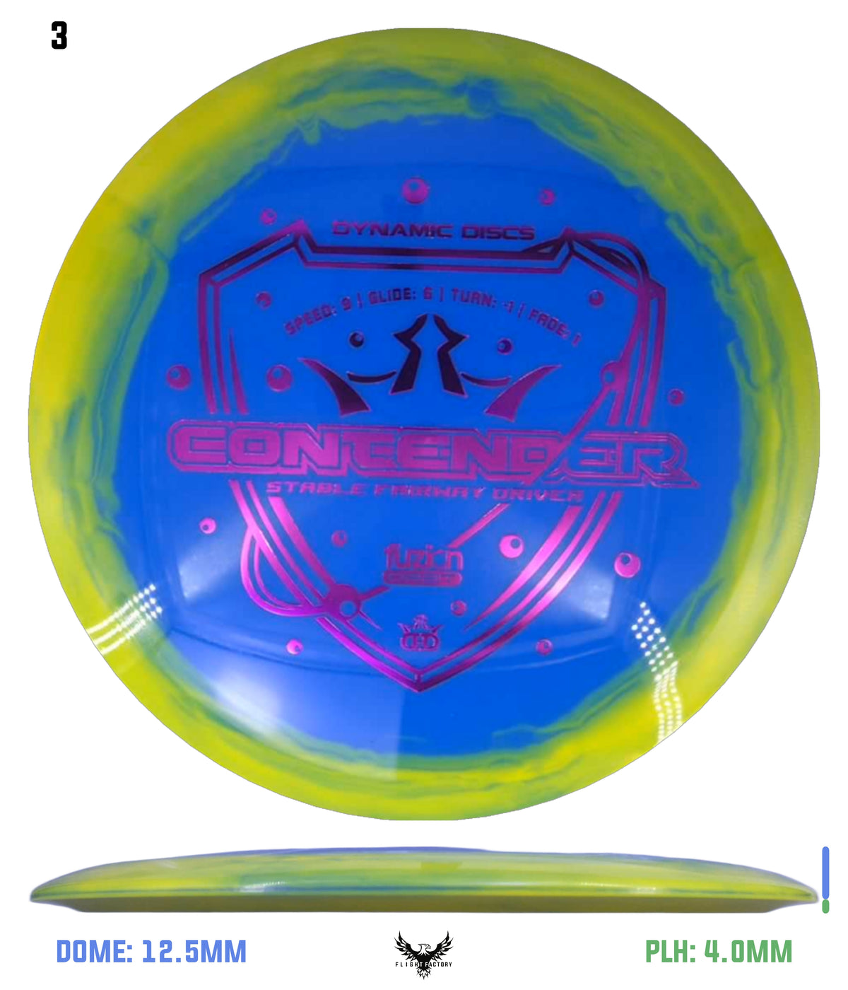 Dynamic Discs Fuzion Orbit Contender