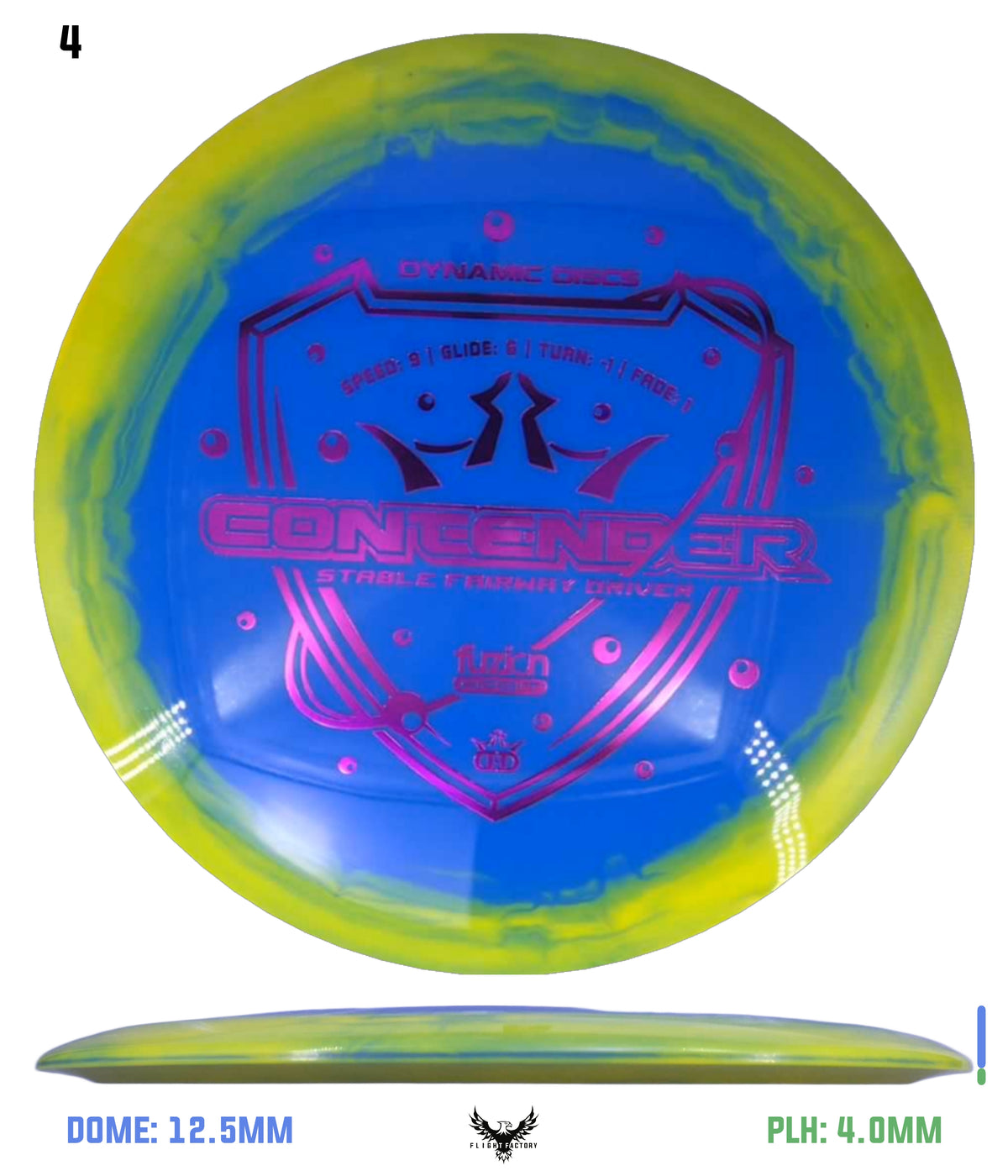 Dynamic Discs Fuzion Orbit Contender