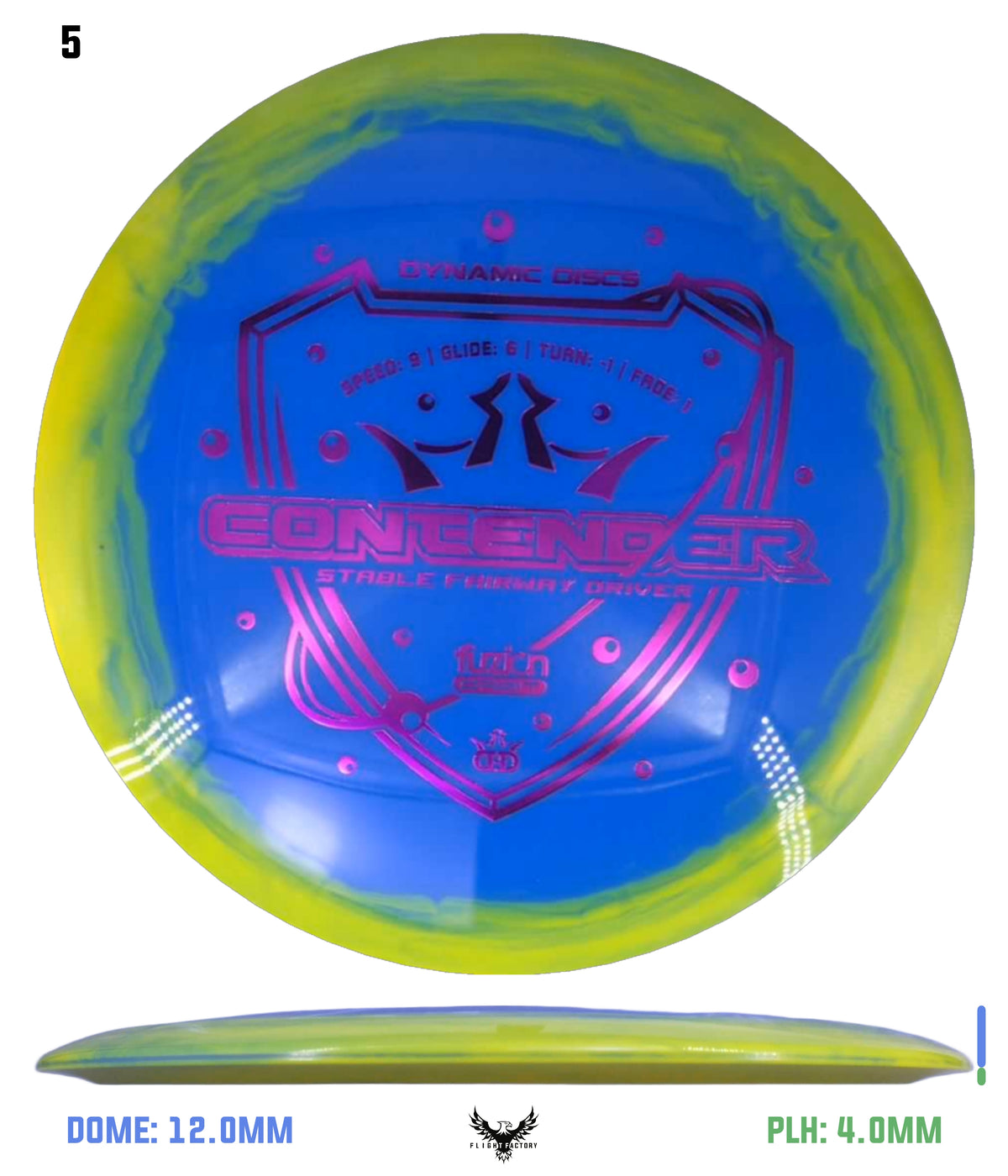 Dynamic Discs Fuzion Orbit Contender