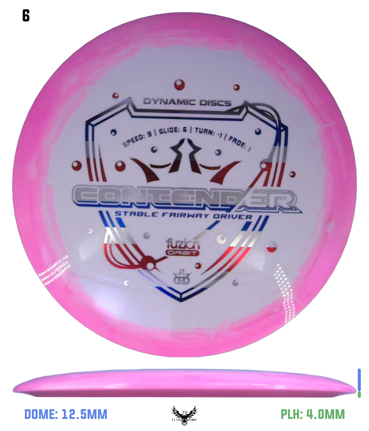 Dynamic Discs Fuzion Orbit Contender
