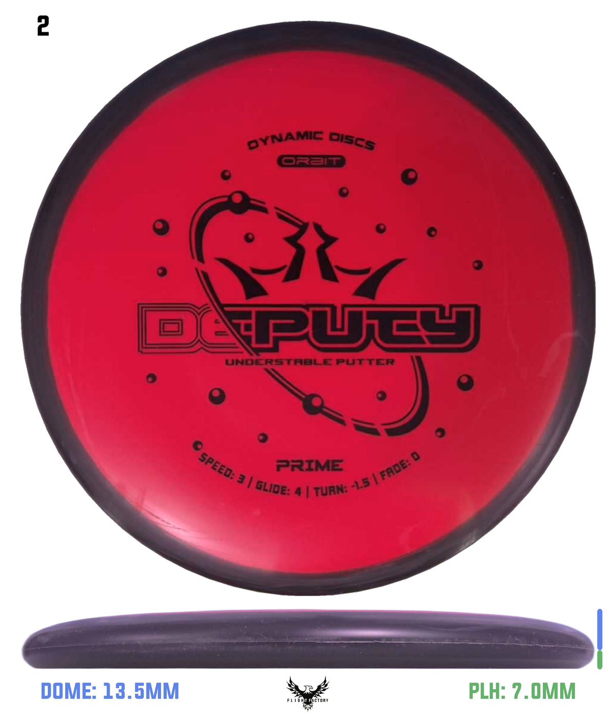 Dynamic Discs Prime Orbit Deputy