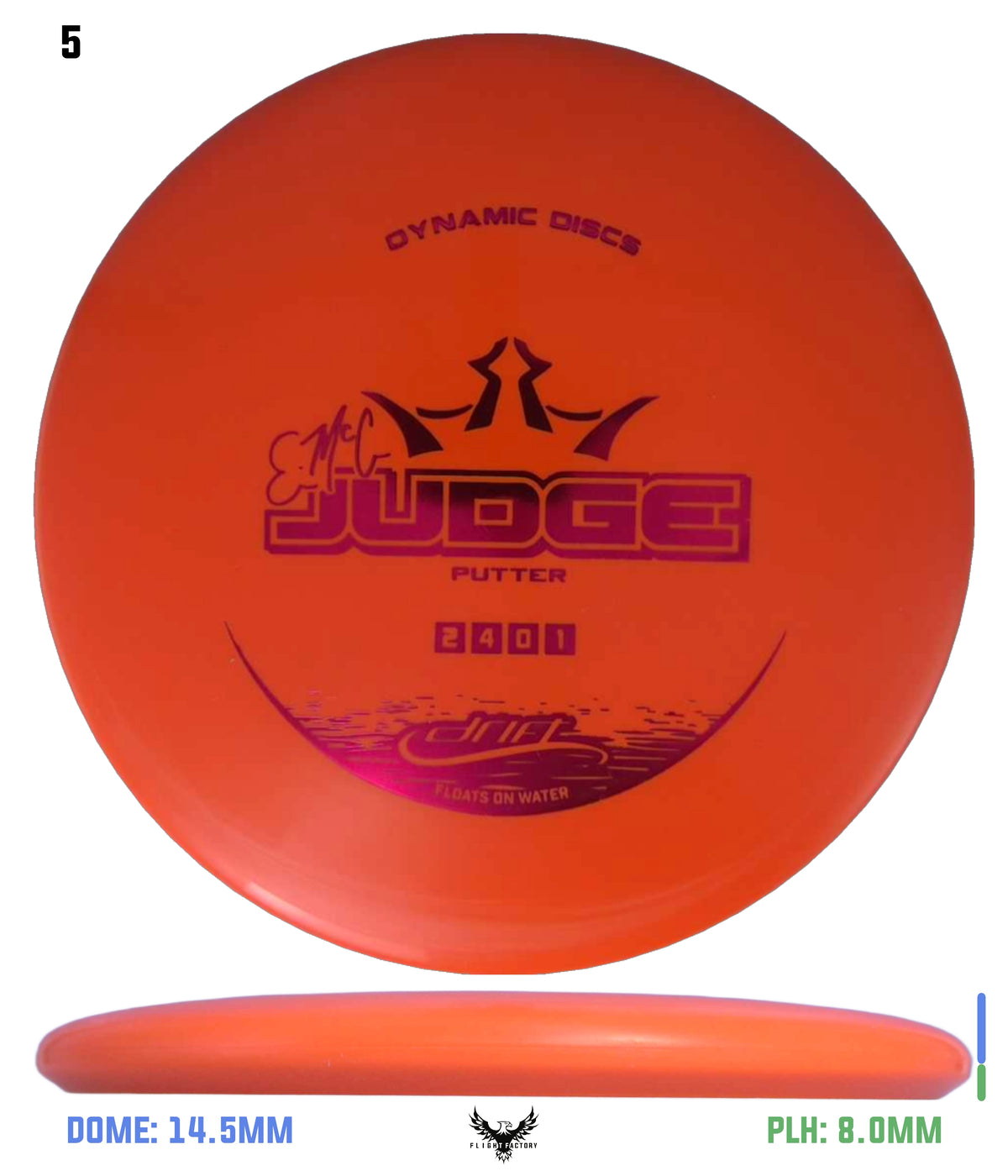 Dynamic Discs Drift EMAC Judge