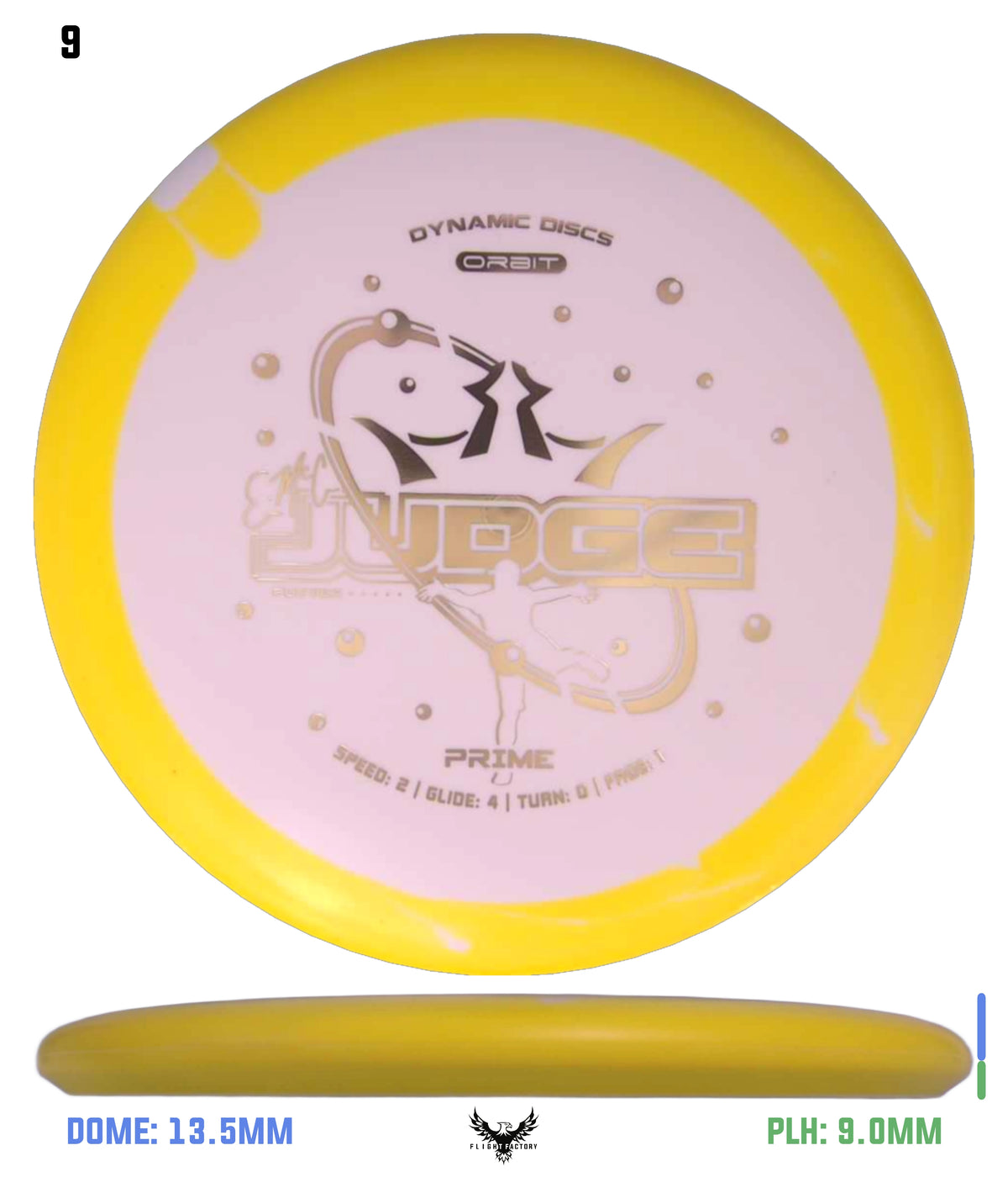 Dynamic Discs Prime Orbit EMAC Judge