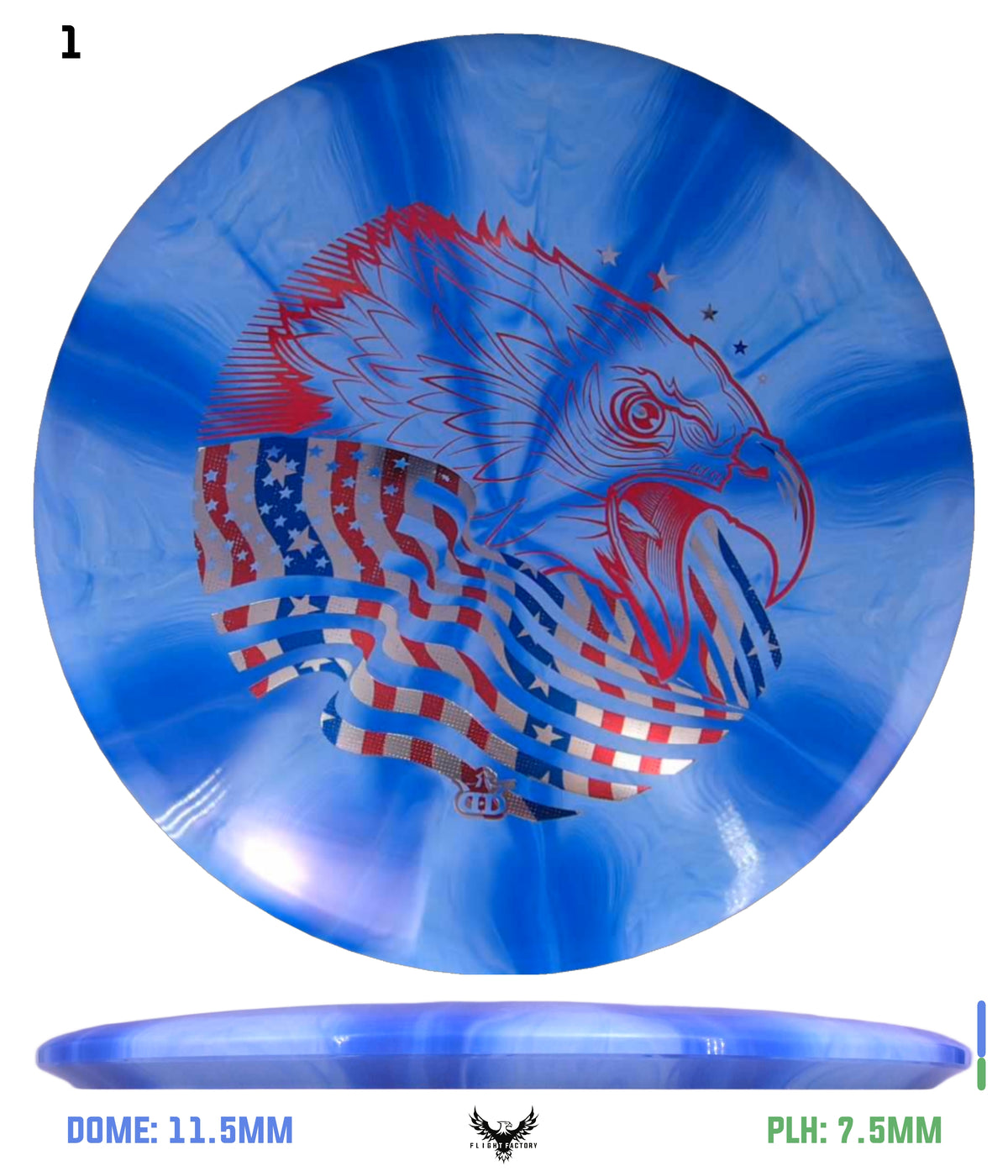 Dynamic Discs Fuzion Burst Truth - Screaming Eagle