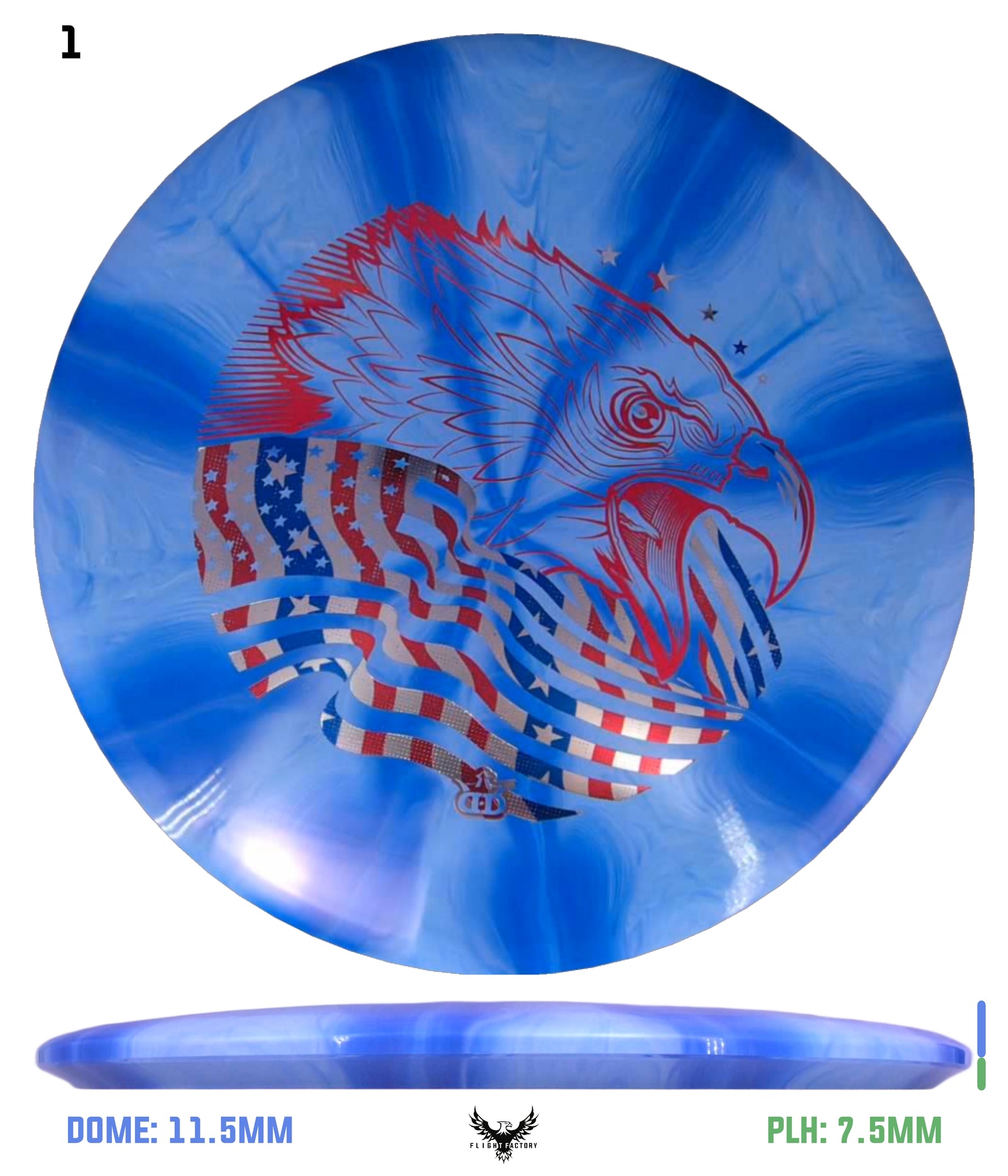 Dynamic Discs Fuzion Burst Truth - Screaming Eagle