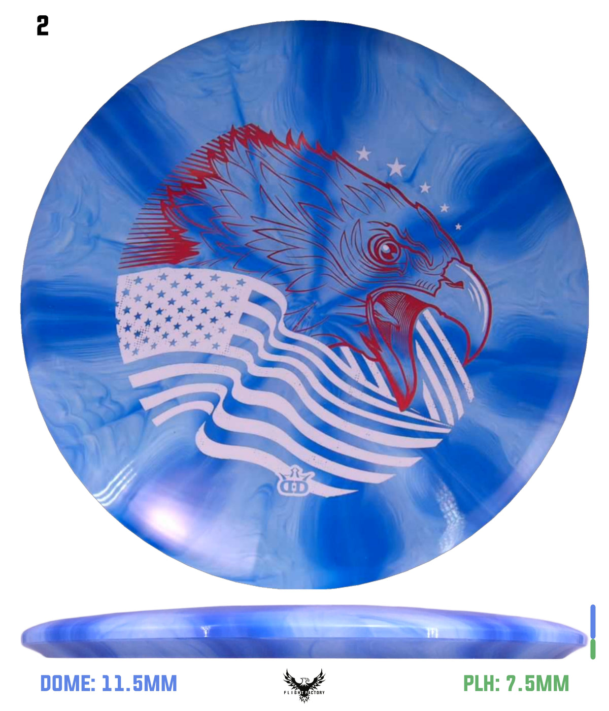 Dynamic Discs Fuzion Burst Truth - Screaming Eagle