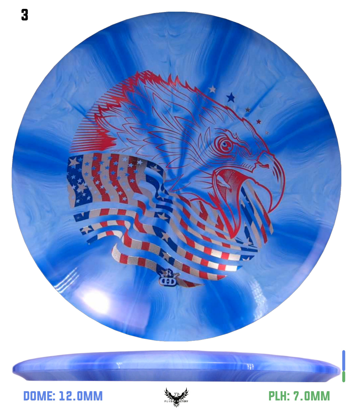 Dynamic Discs Fuzion Burst Truth - Screaming Eagle