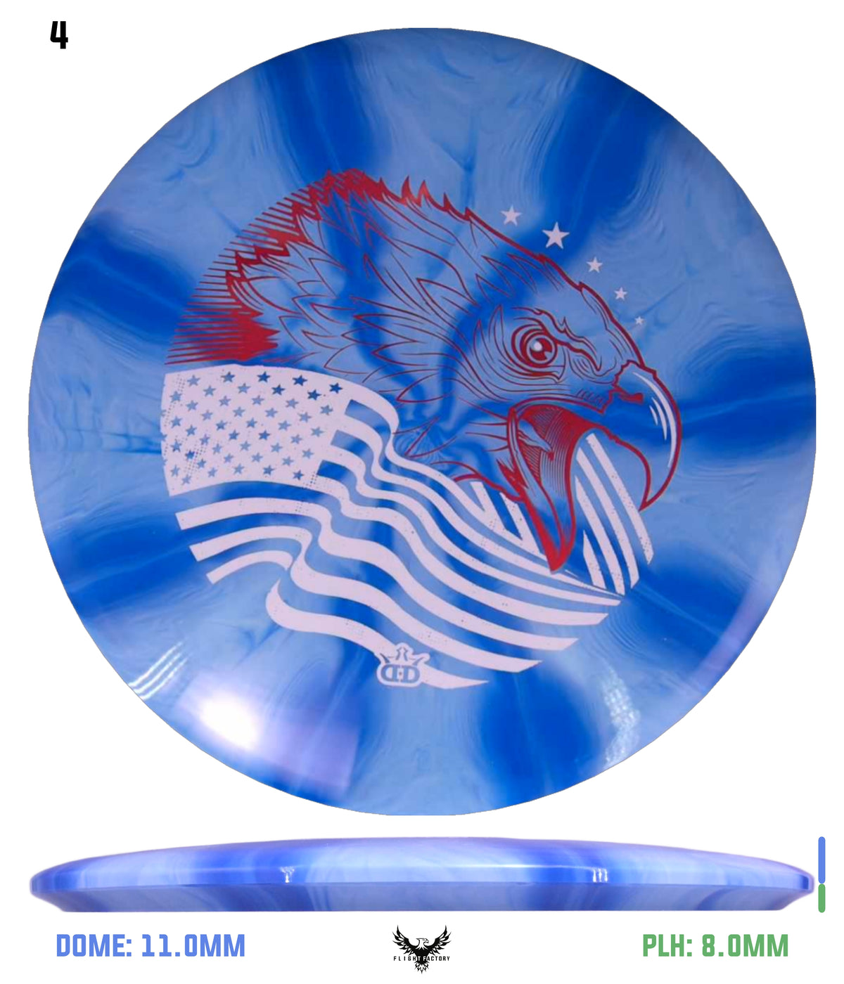 Dynamic Discs Fuzion Burst Truth - Screaming Eagle