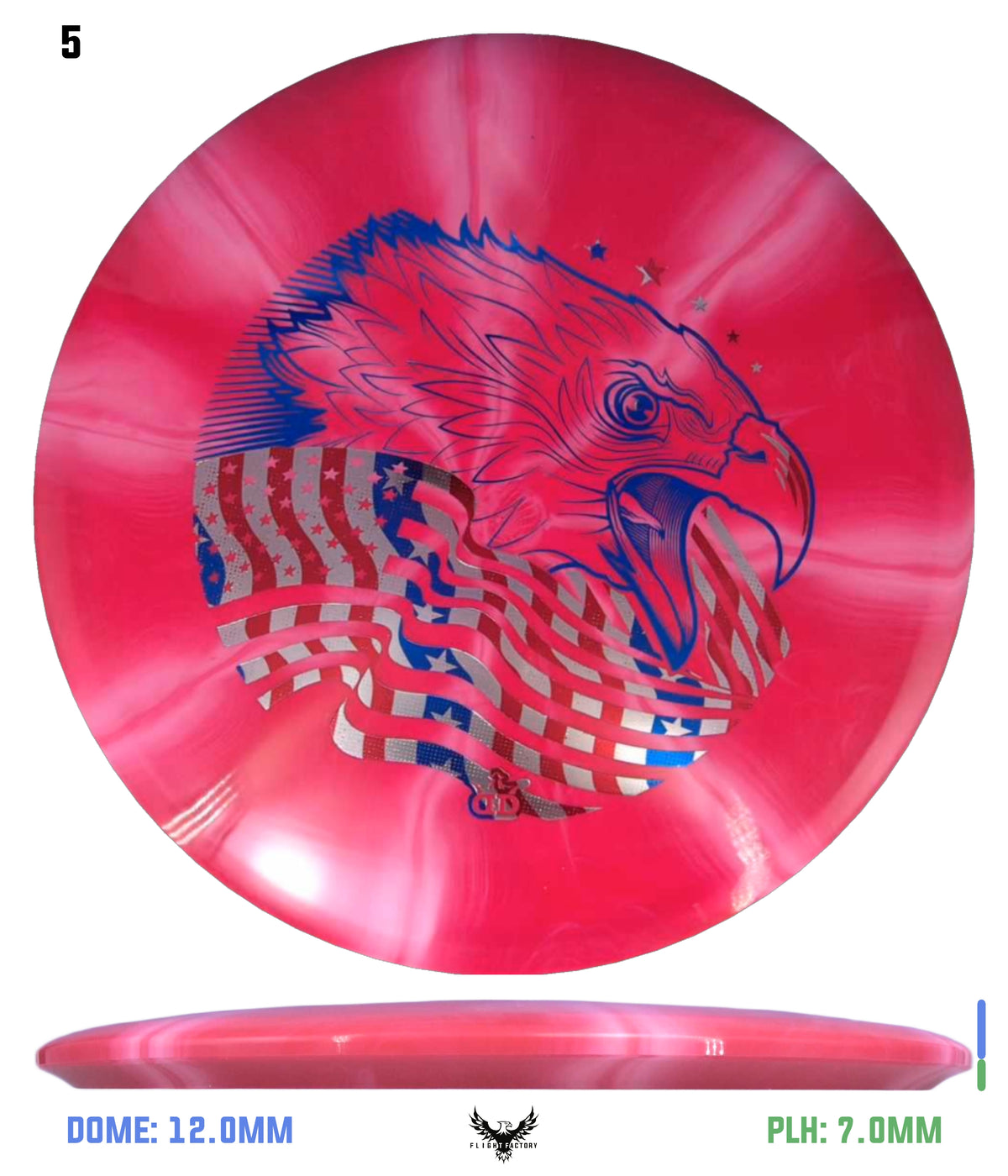 Dynamic Discs Fuzion Burst Truth - Screaming Eagle