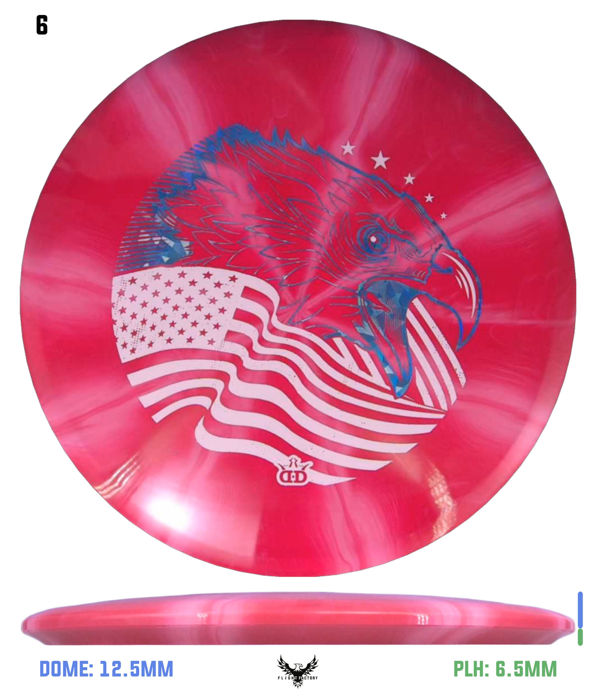 Dynamic Discs Fuzion Burst Truth - Screaming Eagle