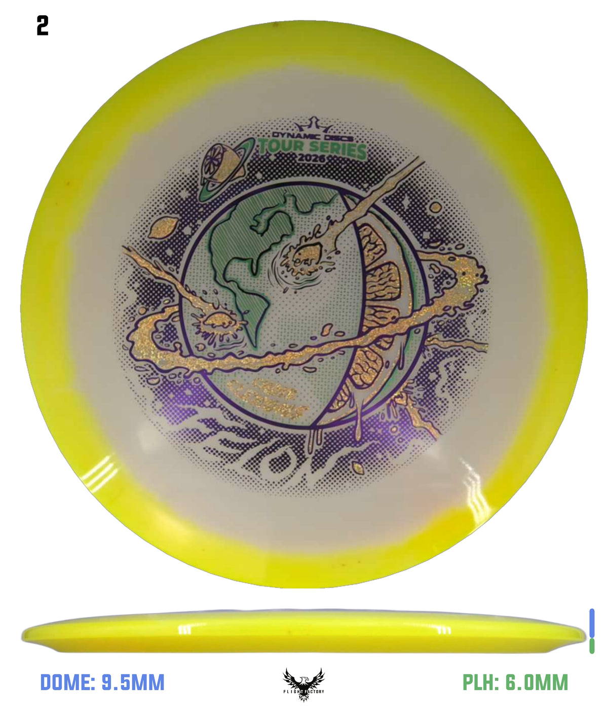 Dynamic Discs Lucid-X Orbit Felon - Chris Clemons Team Series 2026