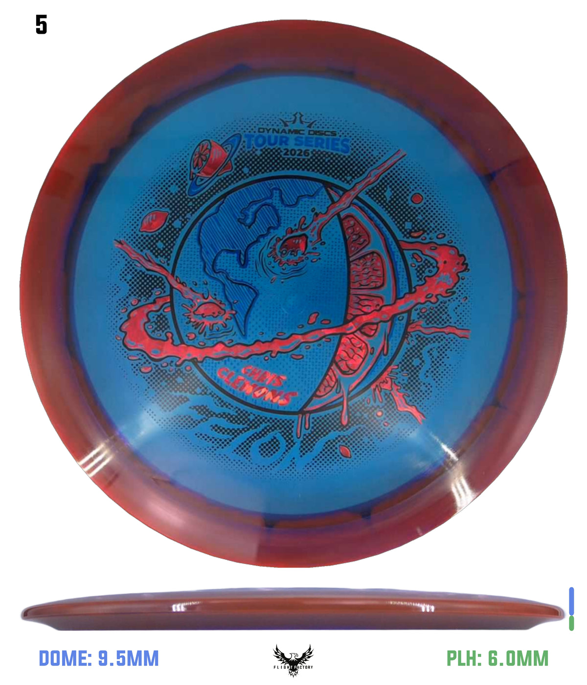 Dynamic Discs Lucid-X Orbit Felon - Chris Clemons Team Series 2026