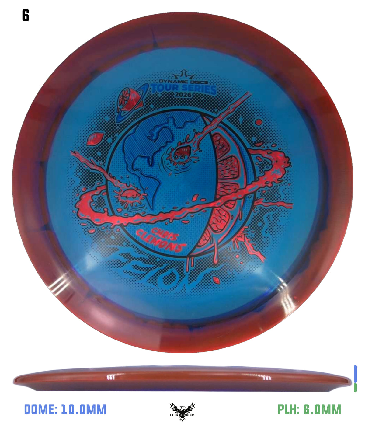 Dynamic Discs Lucid-X Orbit Felon - Chris Clemons Team Series 2026