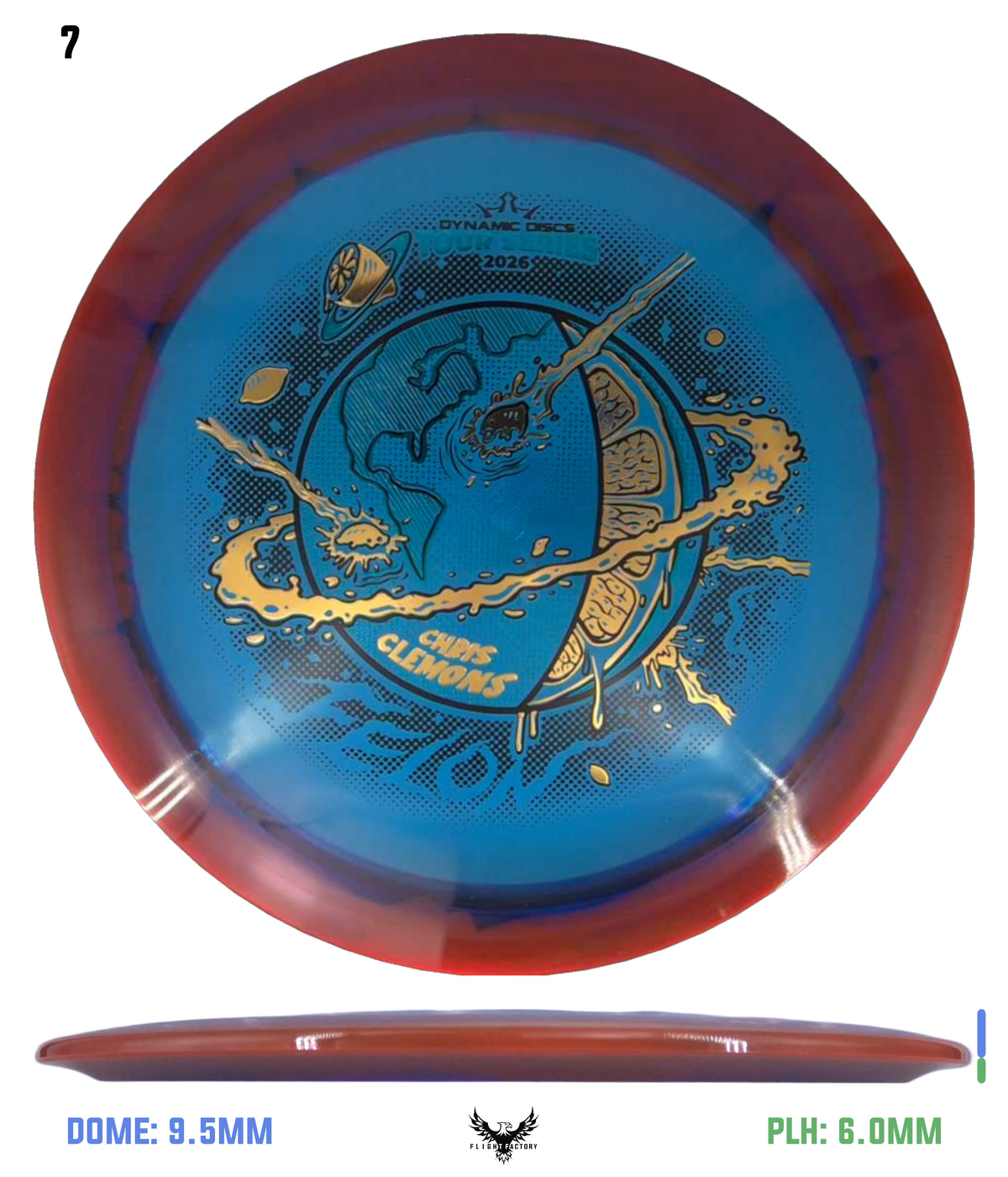 Dynamic Discs Lucid-X Orbit Felon - Chris Clemons Team Series 2026