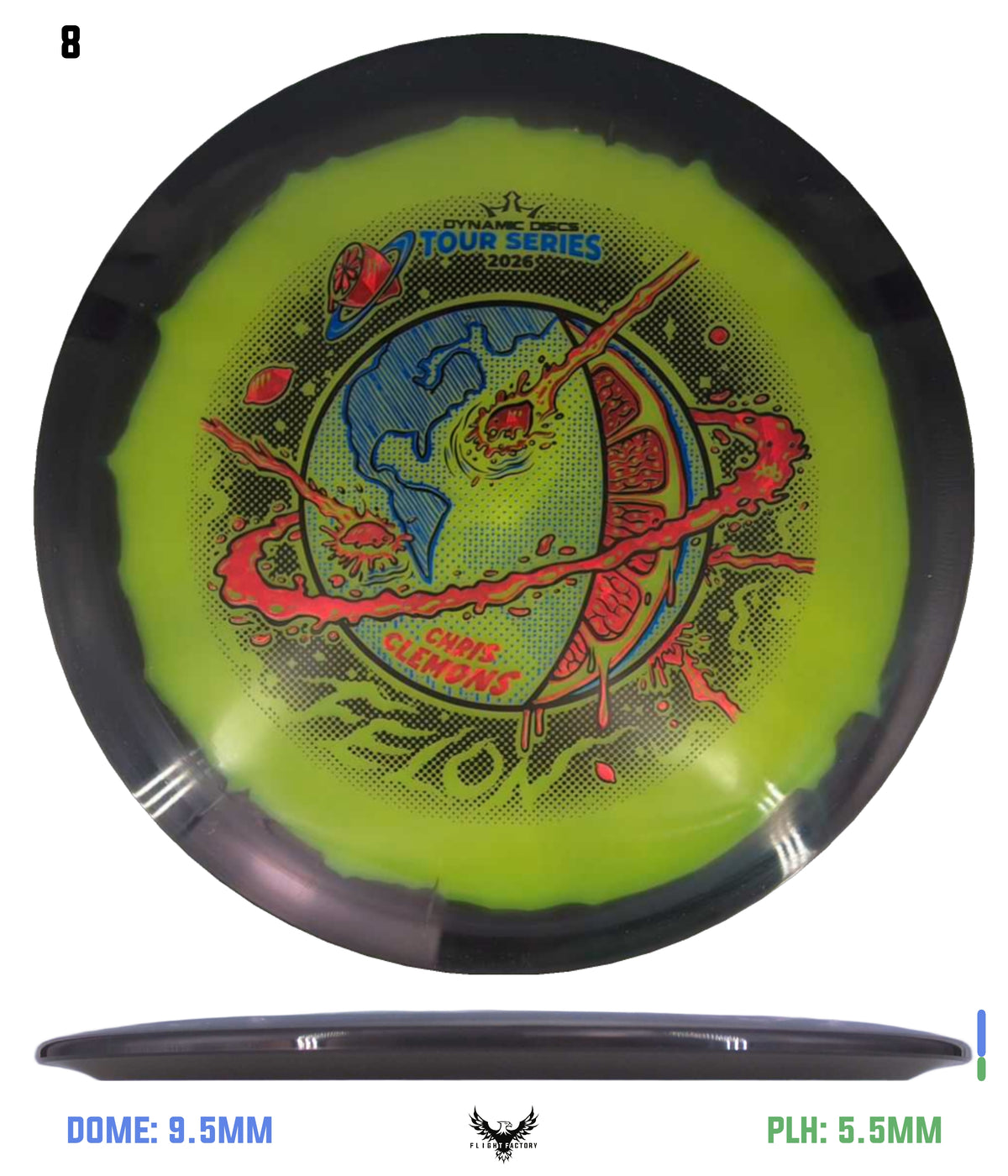 Dynamic Discs Lucid-X Orbit Felon - Chris Clemons Team Series 2026