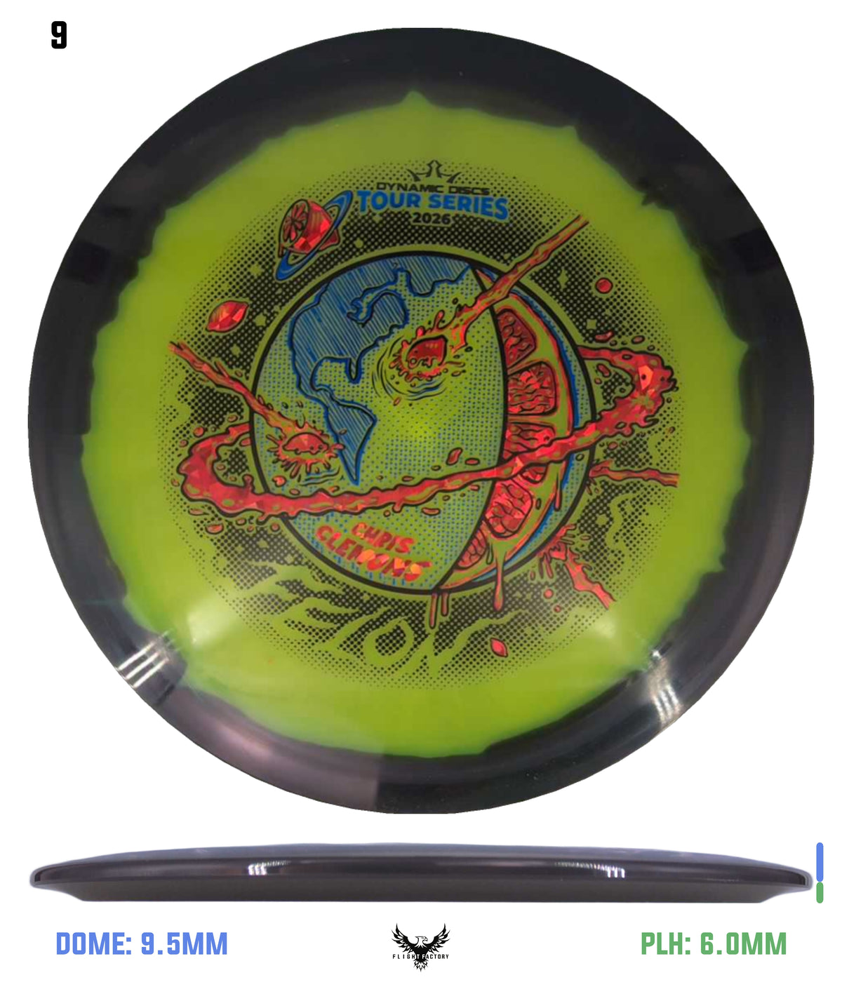 Dynamic Discs Lucid-X Orbit Felon - Chris Clemons Team Series 2026