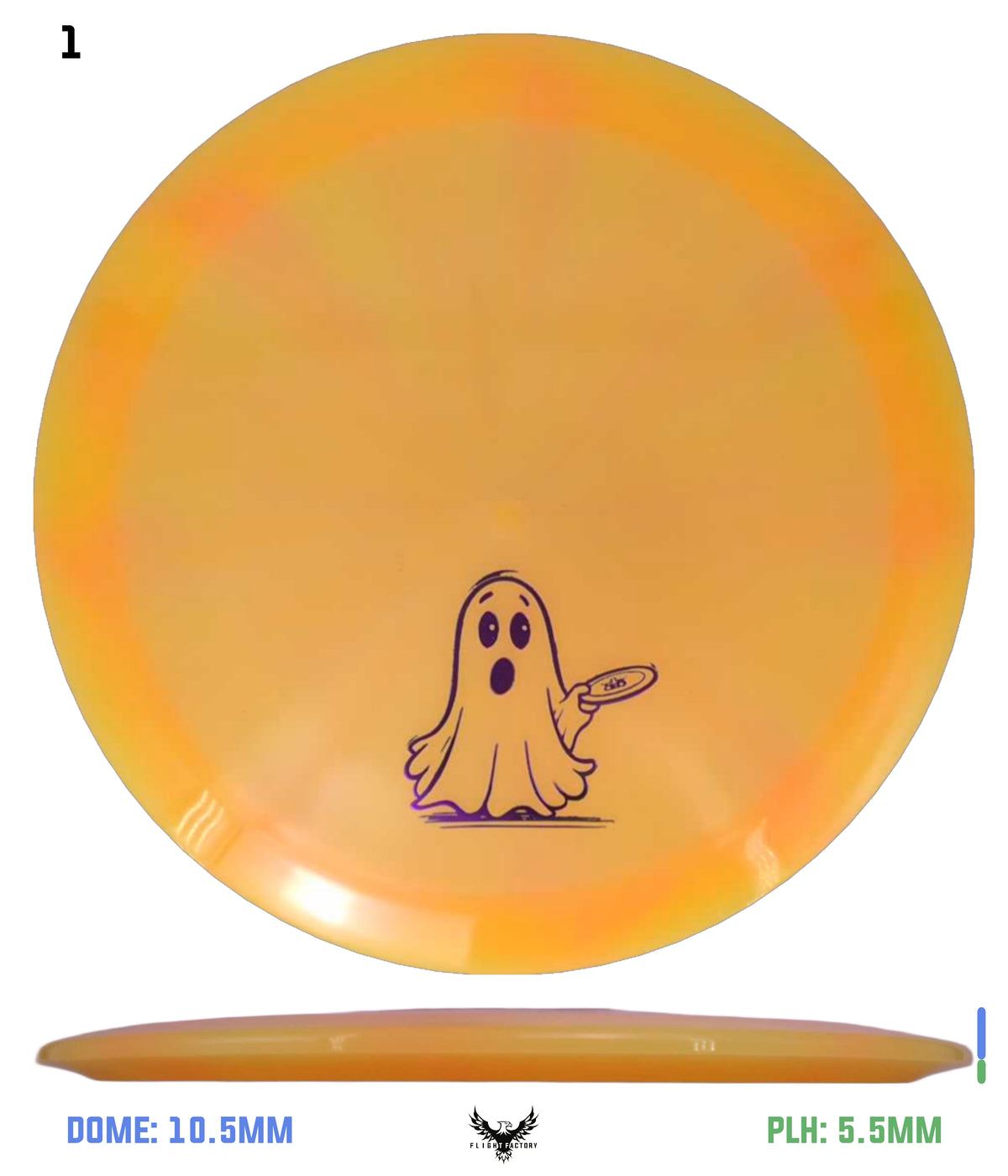Dynamic Discs Lucid-X Burst Moonshine Felon - Haunted