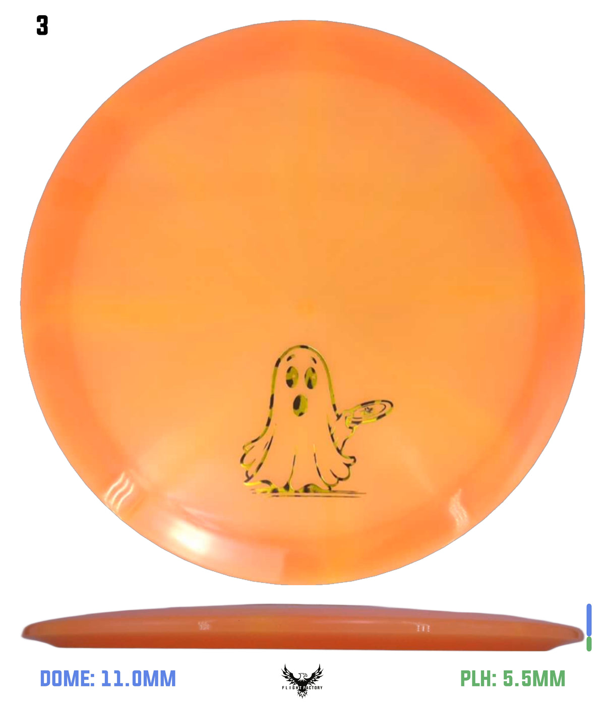 Dynamic Discs Lucid-X Burst Moonshine Felon - Haunted