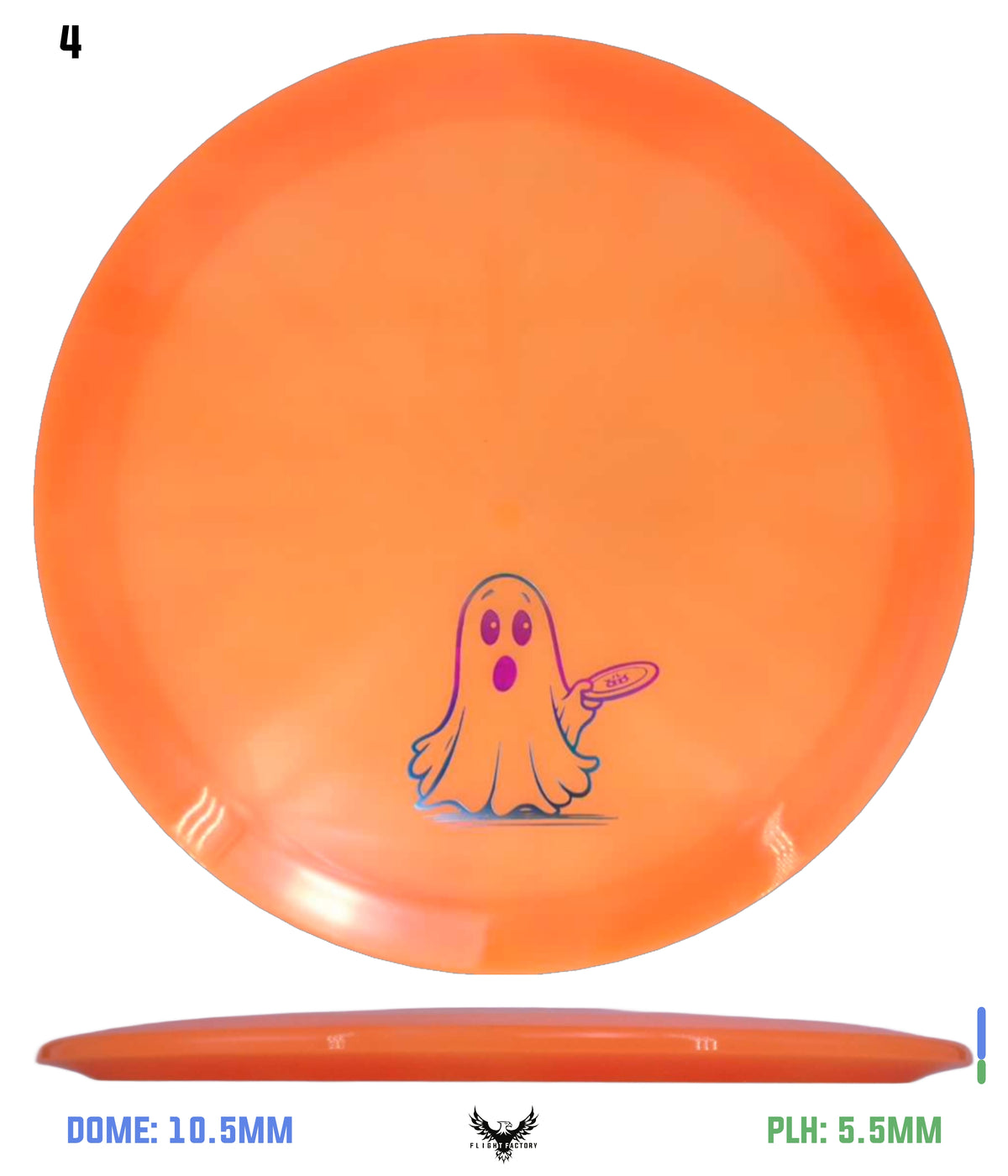 Dynamic Discs Lucid-X Burst Moonshine Felon - Haunted