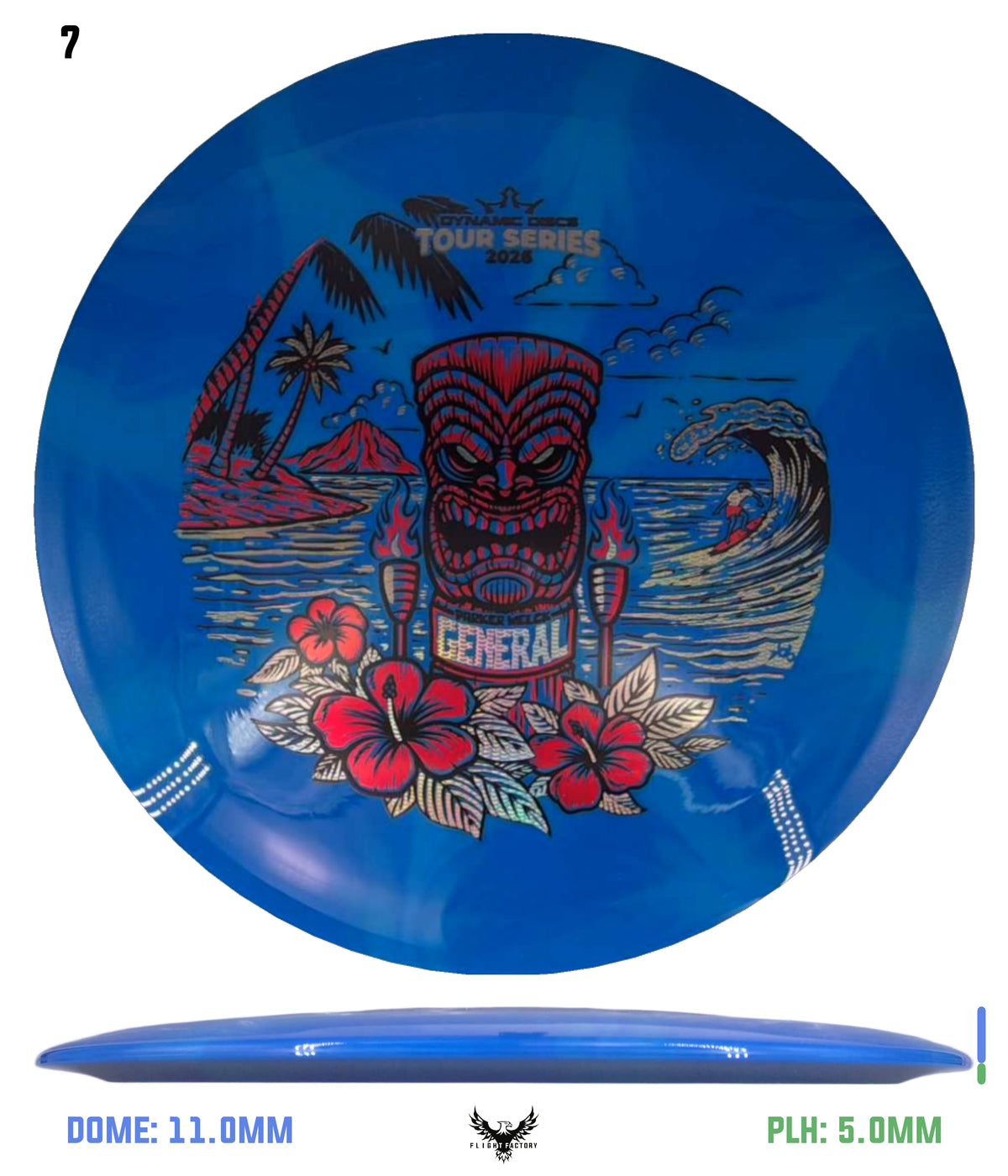 Dynamic Discs Supreme Burst General - Parker Welck Team Series 2026