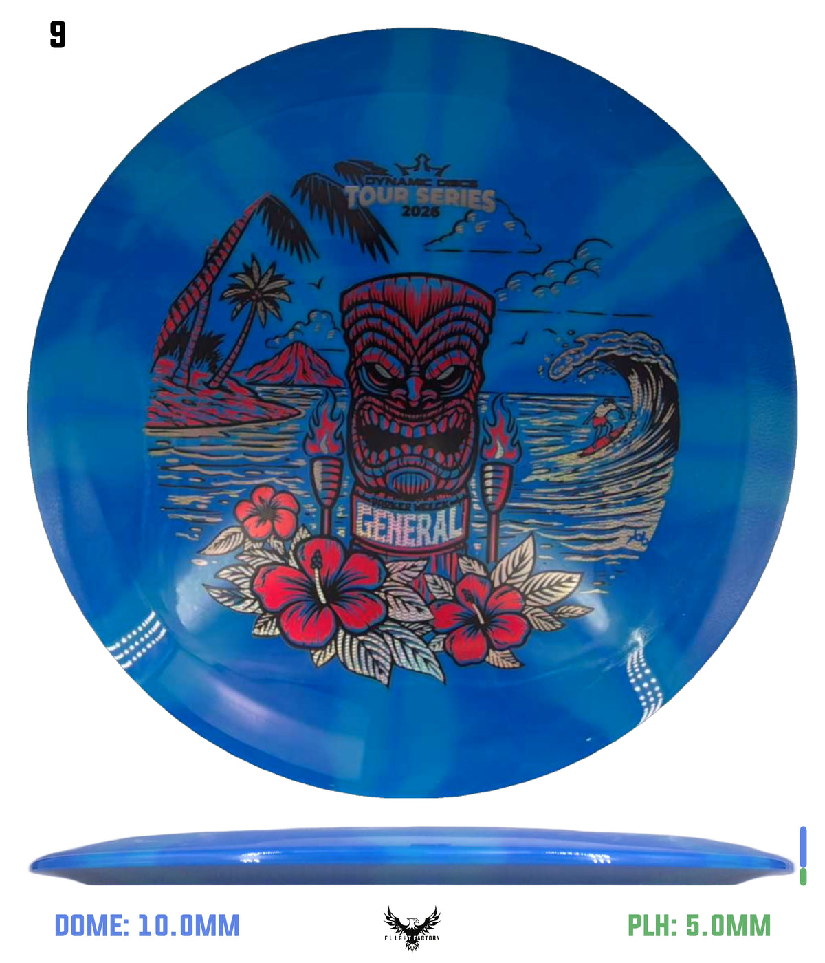 Dynamic Discs Supreme Burst General - Parker Welck Team Series 2026