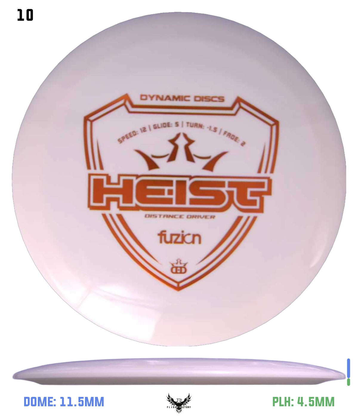 Dynamic Discs Fuzion Heist