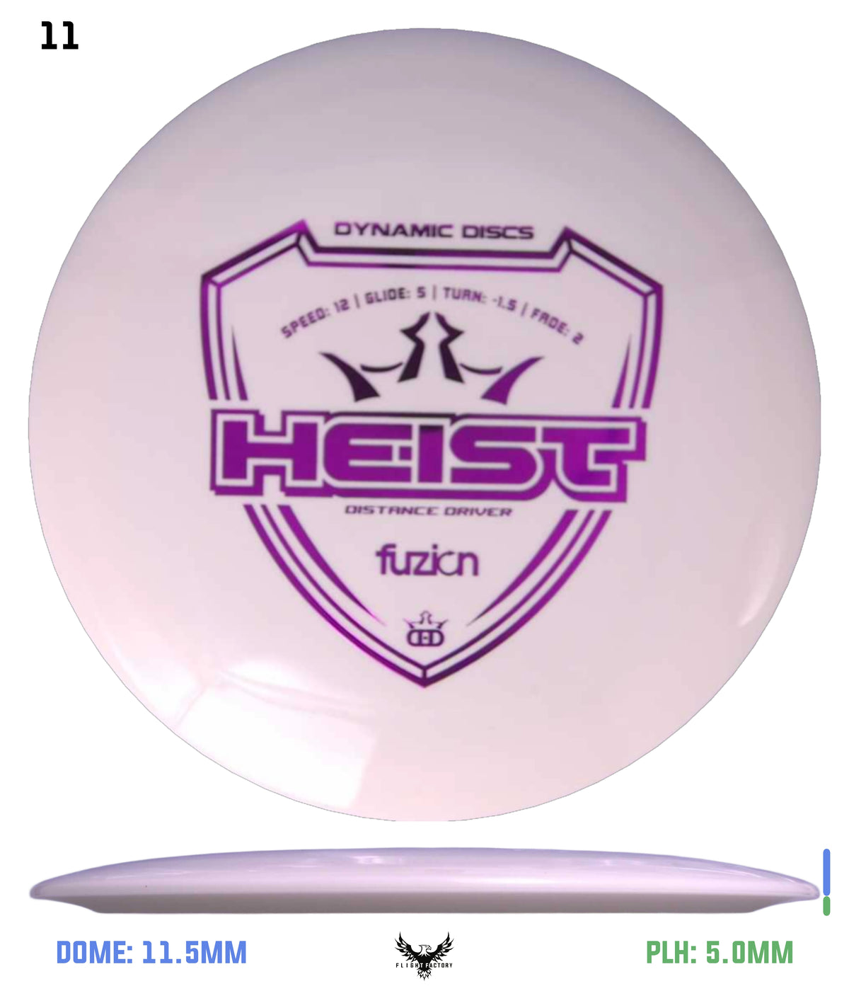 Dynamic Discs Fuzion Heist