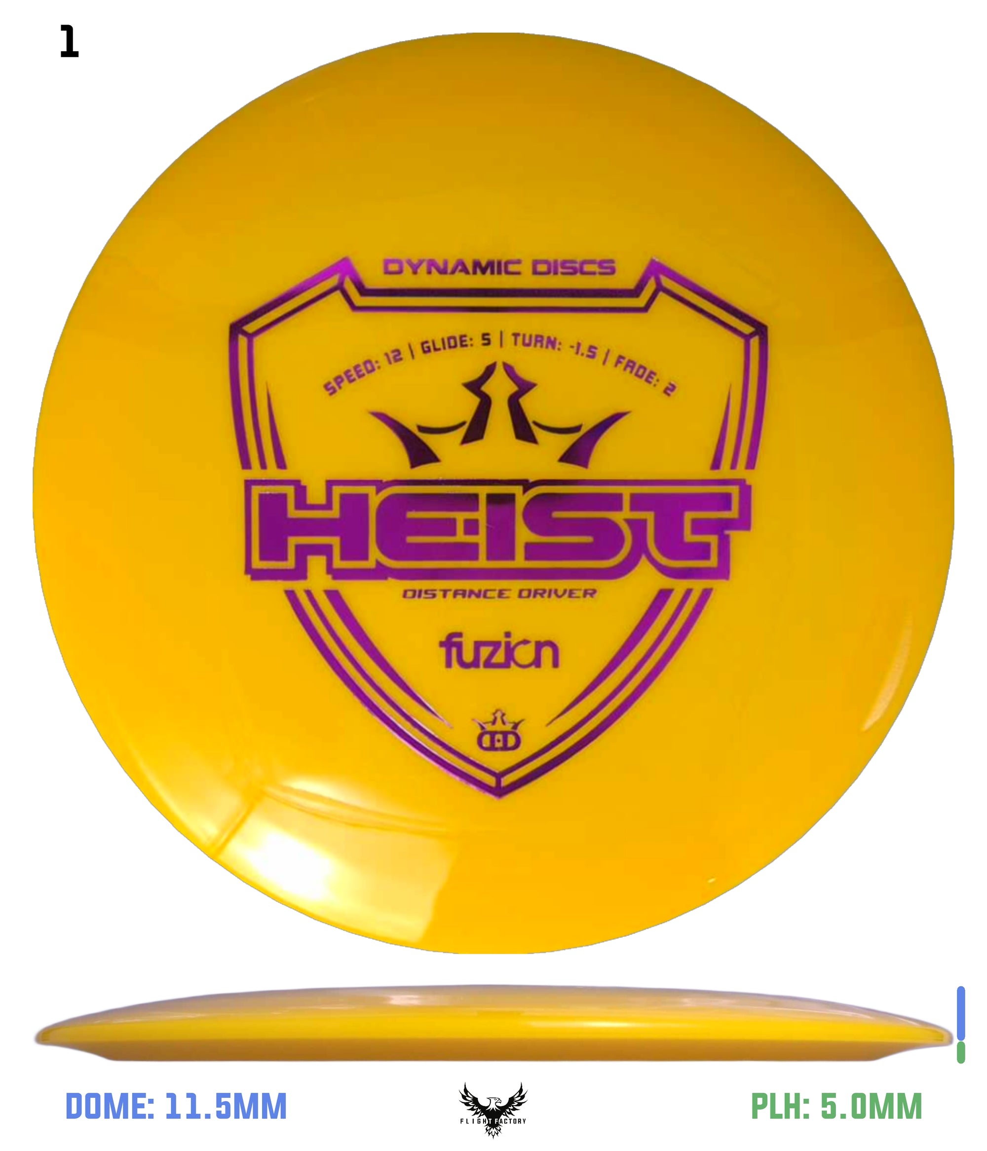 Dynamic Discs Fuzion Heist