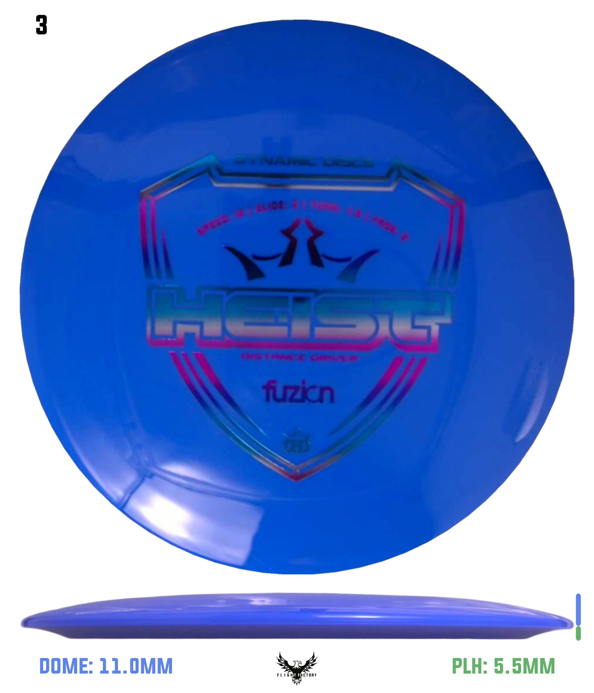 Dynamic Discs Fuzion Heist