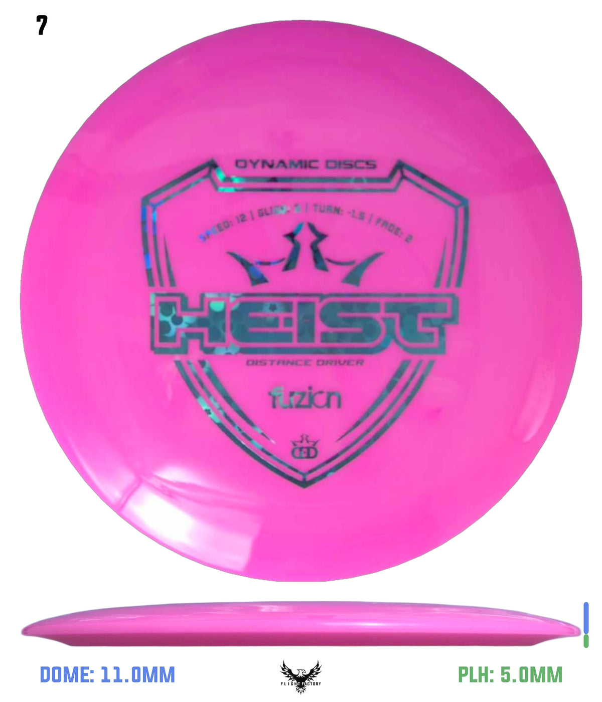Dynamic Discs Fuzion Heist