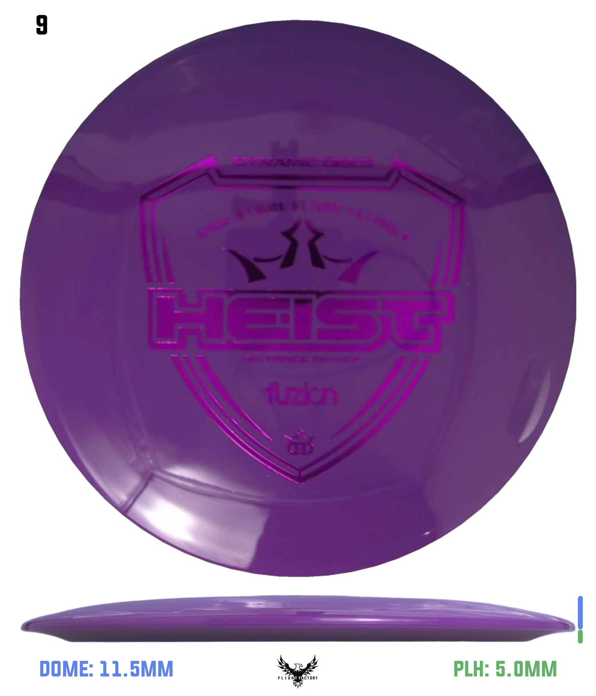 Dynamic Discs Fuzion Heist