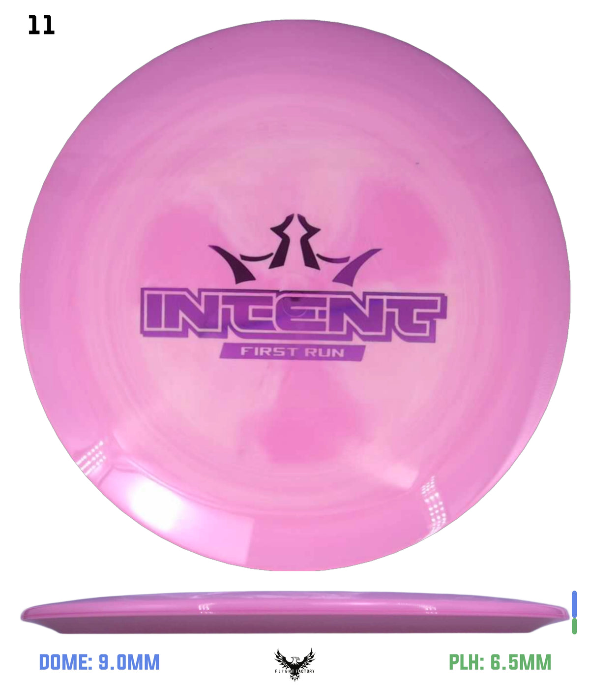 Dynamic Discs Supreme Intent - First Run