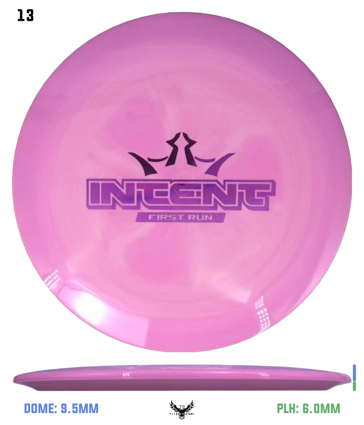 Dynamic Discs Supreme Intent - First Run