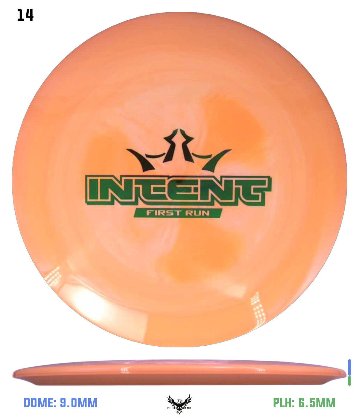Dynamic Discs Supreme Intent - First Run