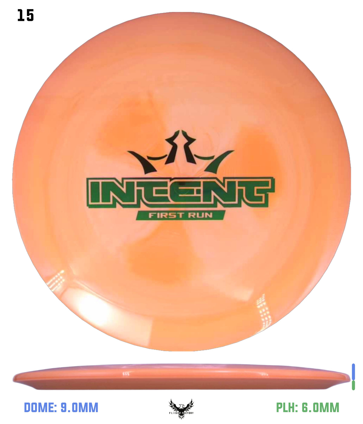 Dynamic Discs Supreme Intent - First Run