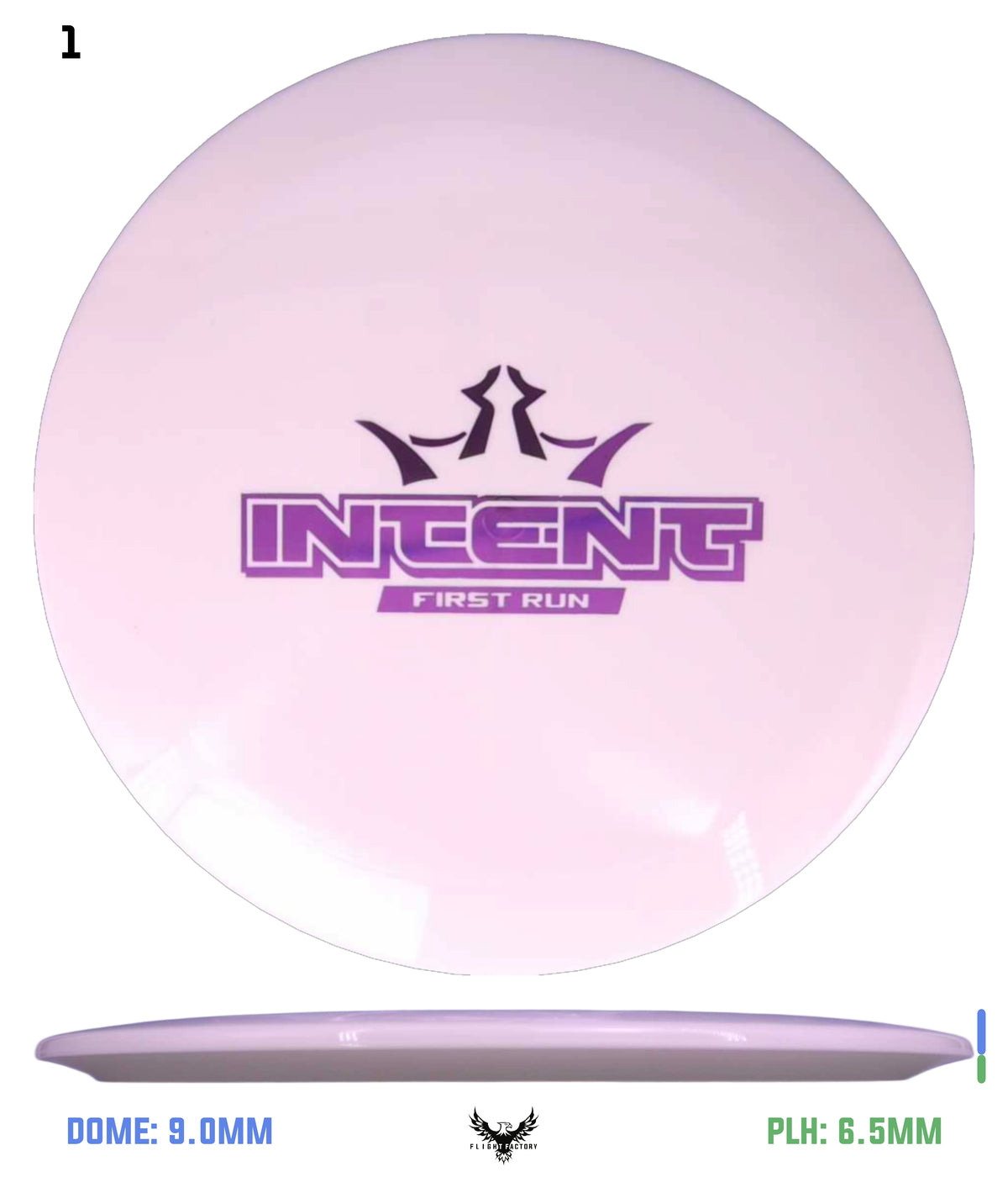 Dynamic Discs Supreme Intent - First Run