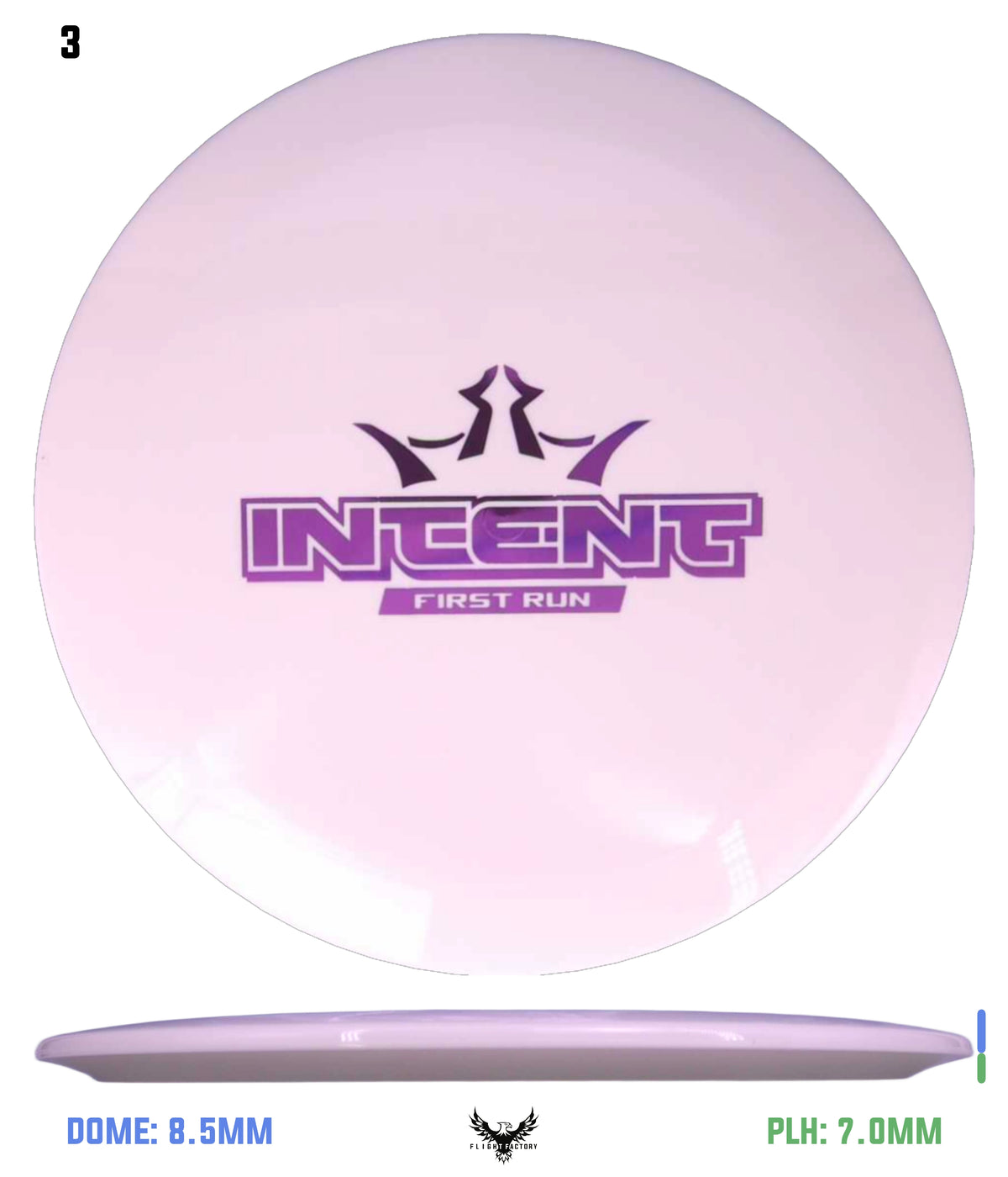 Dynamic Discs Supreme Intent - First Run