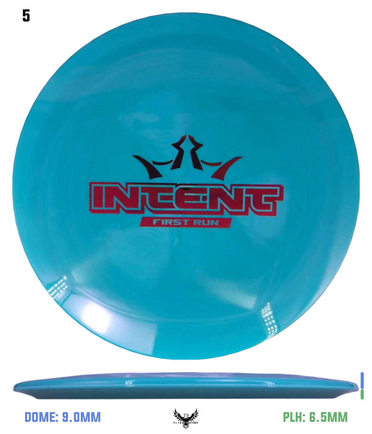 Dynamic Discs Supreme Intent - First Run