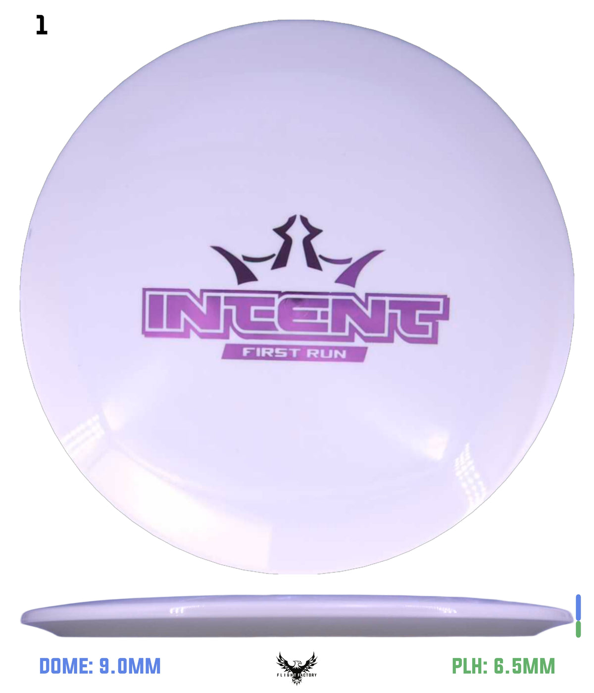 Dynamic Discs Supreme Intent - First Run