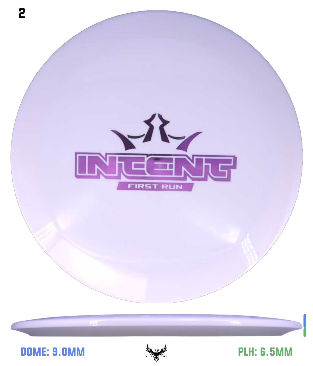 Dynamic Discs Supreme Intent - First Run