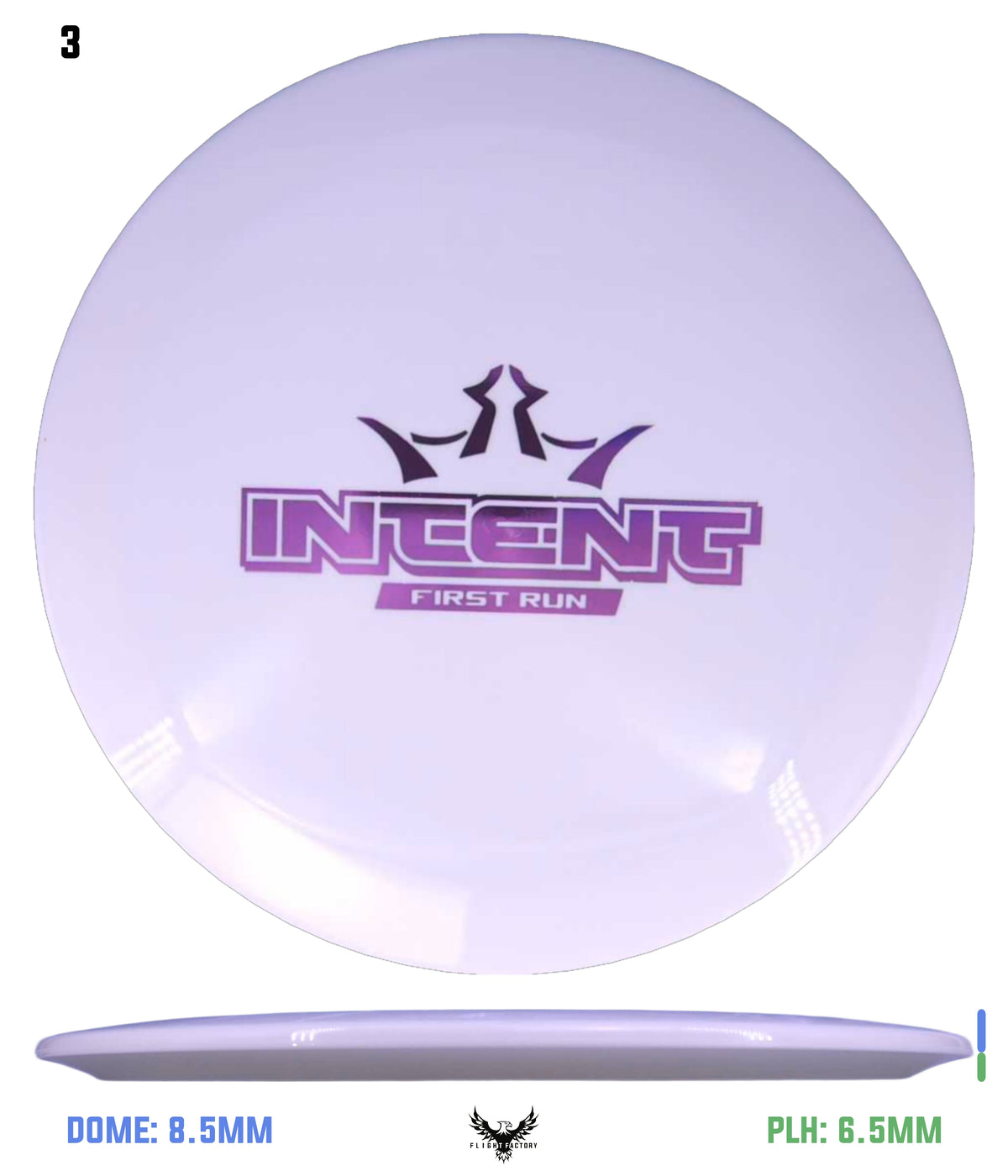 Dynamic Discs Supreme Intent - First Run
