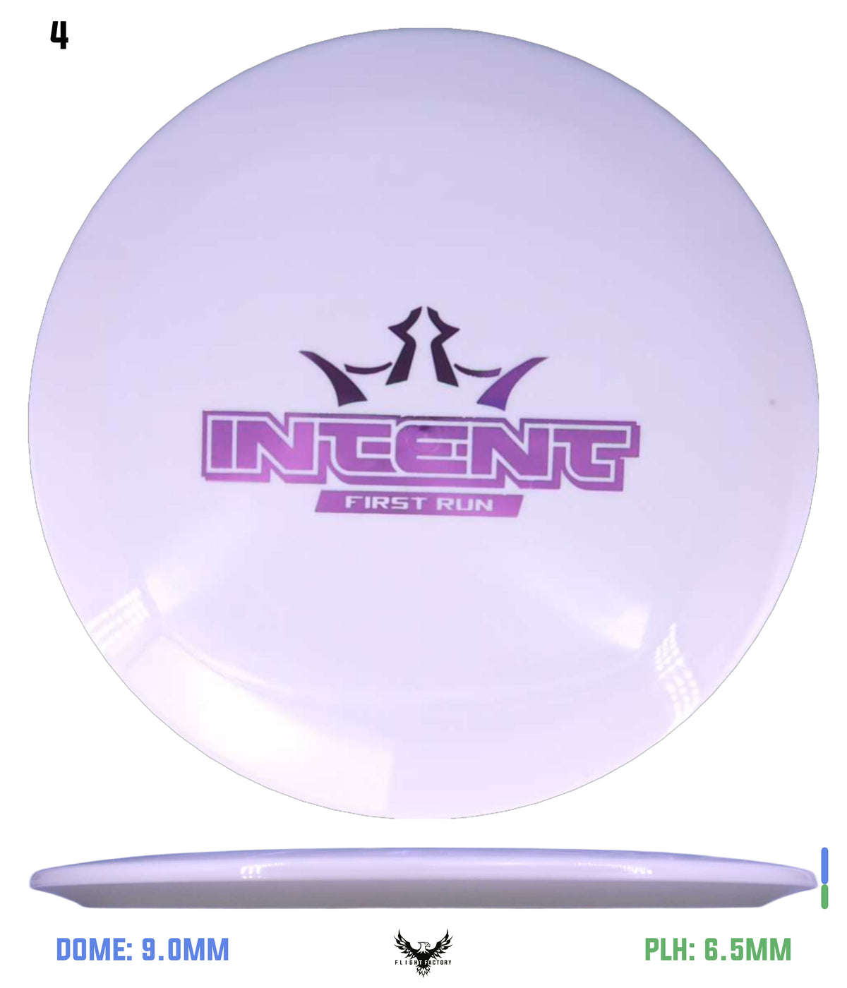 Dynamic Discs Supreme Intent - First Run