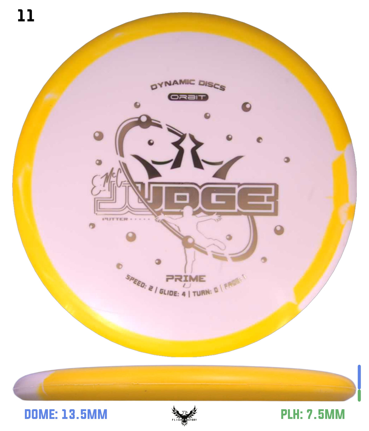 Dynamic Discs Prime Orbit EMAC Judge